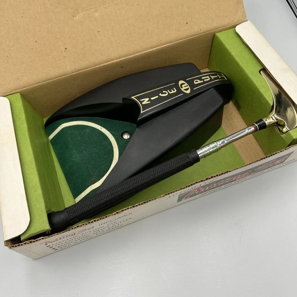 Vintage Automatic Cordless Electric Putting Set Telescopic Putter Japan NIB GOLF